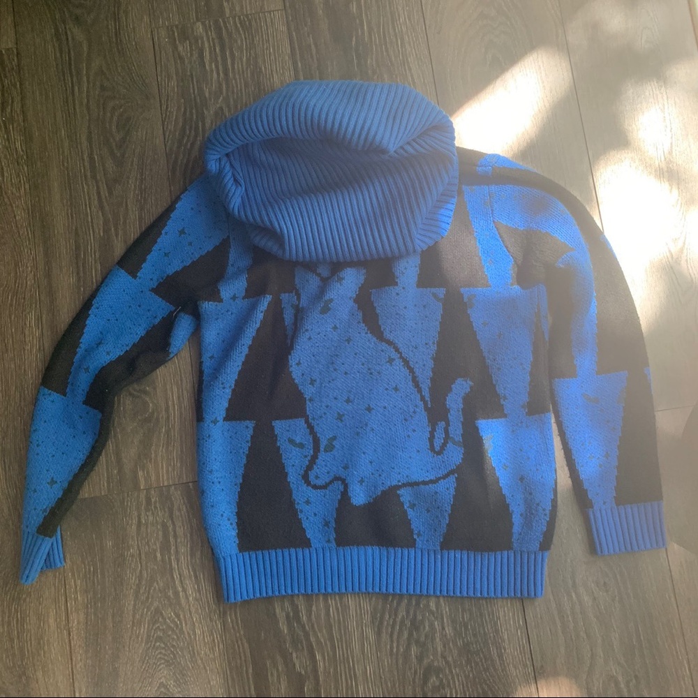 Galaxxxyrocks Cowl-Neck Sweater